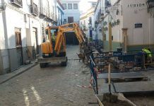 La Puerta de Almodóvar, en obras. construcción