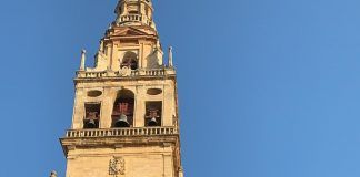 Torre del campanario de la Mezquita-Catedral./Foto: LVC cerebral hernán ruiz