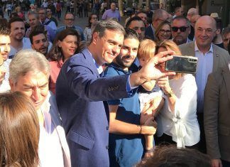 Pedro Sánchez, en Córdoba. PSOE Gobierno