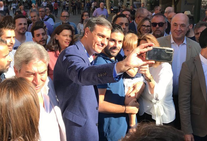 Pedro Sánchez, en Córdoba. PSOE Gobierno