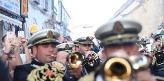 bandas corneta Caído y Fuensanta./Foto: Jesús Caparrós marchas