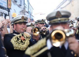 bandas corneta Caído y Fuensanta./Foto: Jesús Caparrós marchas