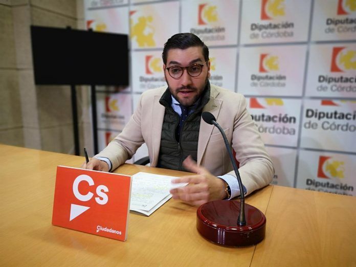 El portavoz de Cs en la Diputación de Córdoba, Miguel Castellano./Foto: LVC