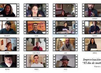 Participantes en el vídeo de Francis Arroyo Ceballos. vídeo poema