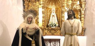 María Santísima del Rocío y Lágrimas y Nuestro Padre Jesús del Perdón./Foto: Perdón