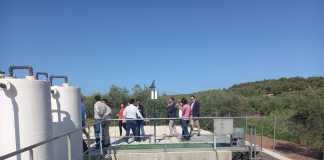 La Junta realiza visita una visita técnica a la EDAR y agrupación de vertidos de Monturque./Foto: Junta de Andalucía