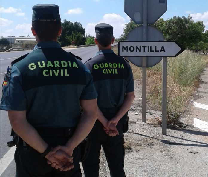 Puesto de la Guardia Civil en Montilla./Foto: Guardia Civil droga