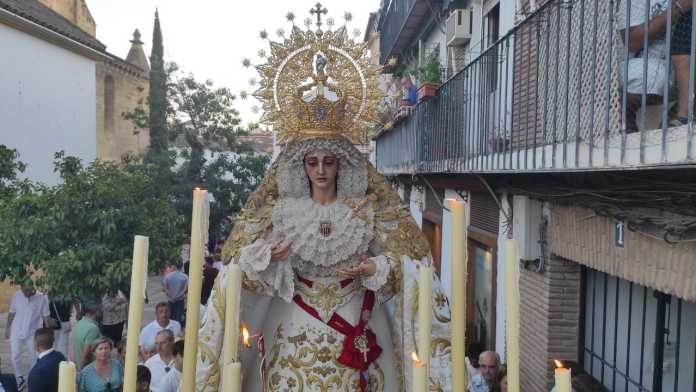 Traslado de la Virgen de la Merced./Foto: Francisco Patilla actos