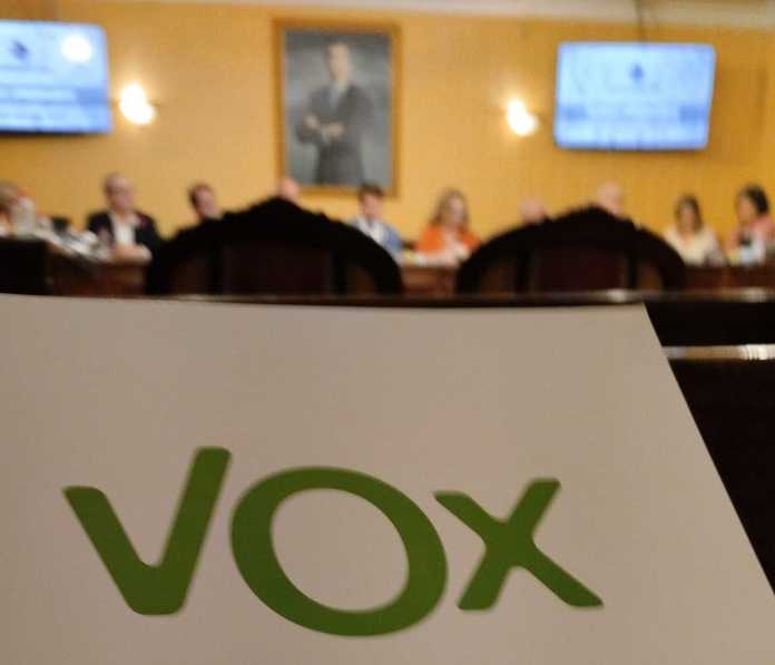 Vox en el Ayuntamiento de Cabra./Foto: Vox