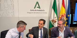 Francisco Acosta, José Antonio Nieto y Adolfo Molina/Foto: Junta de Andalucía