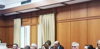 Bancada del PSOE en el Pleno./Foto: BJ